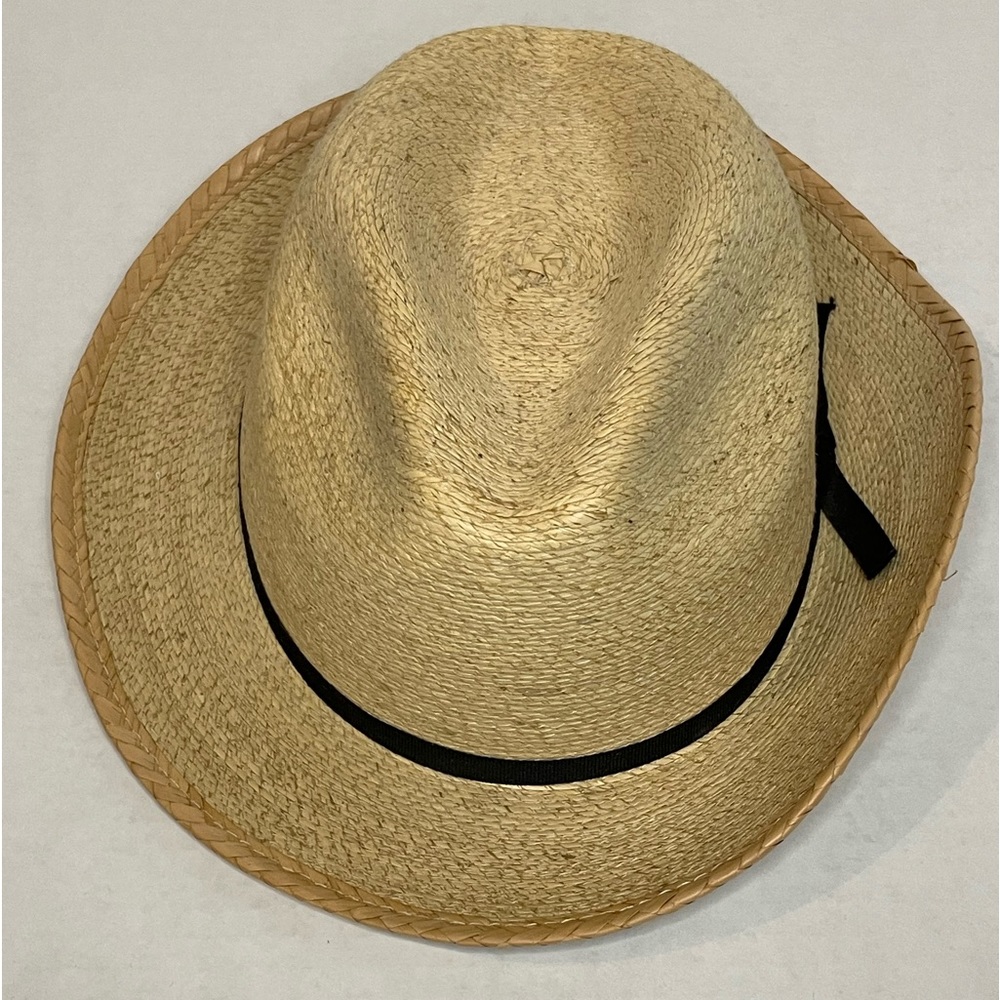 PIGALLE STRAW HAT SIZE 56/7 SAHUAYO LEGITIMO HECHO EN MEXICO PALMORO HATS